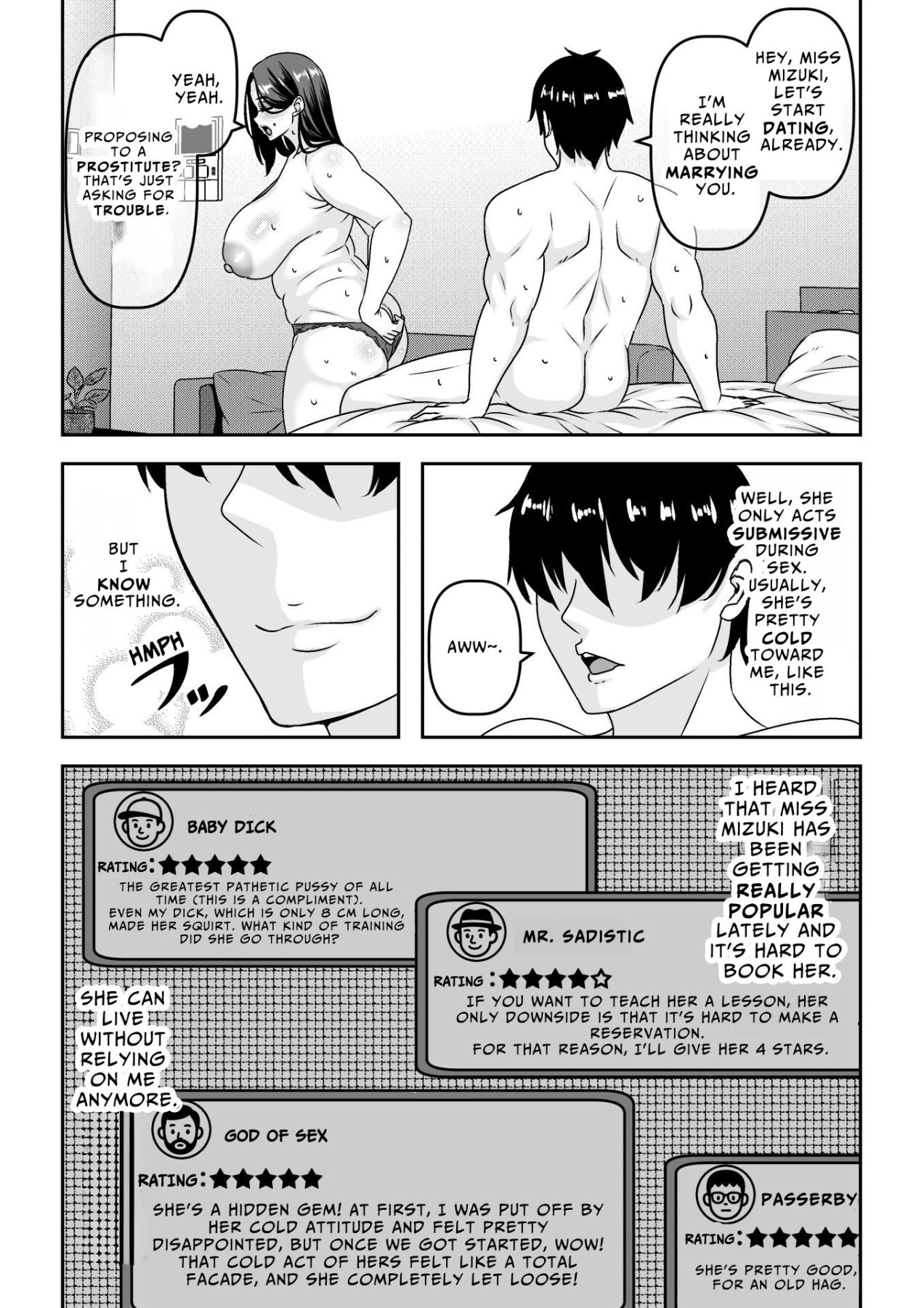 Hentai Manga Comic-Unpopular Prostitute Signs An All-I-Can-Fuck Monthly Subscription Not Knowing I'm A Total Horndog-Read-53